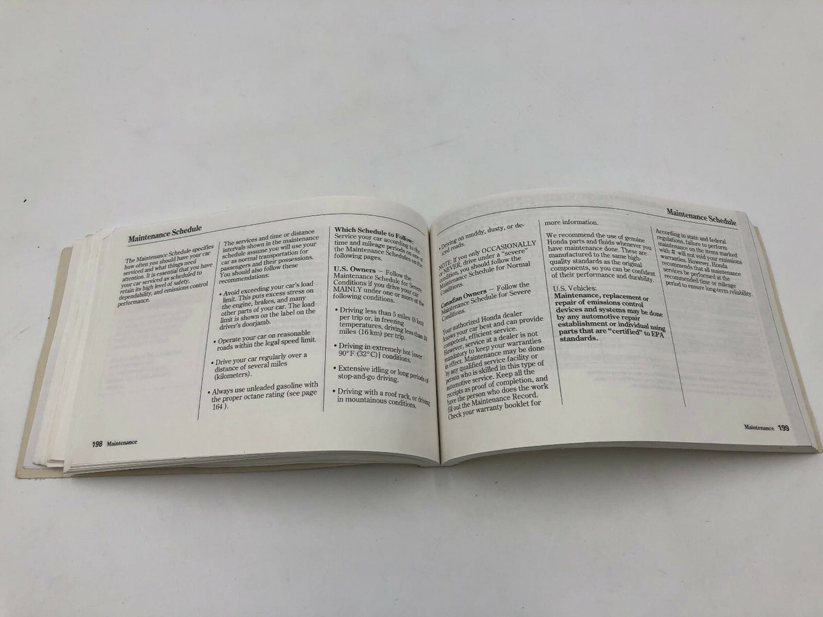 2003 Honda Civic Owners Manual OEM A02B41022