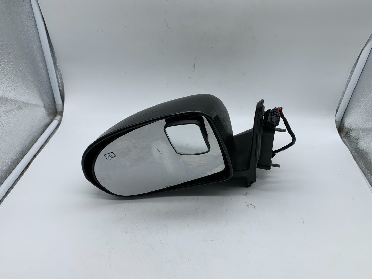 2007-2017 Jeep Compass Driver Side View Power Door Mirror Black OEM A04B07001