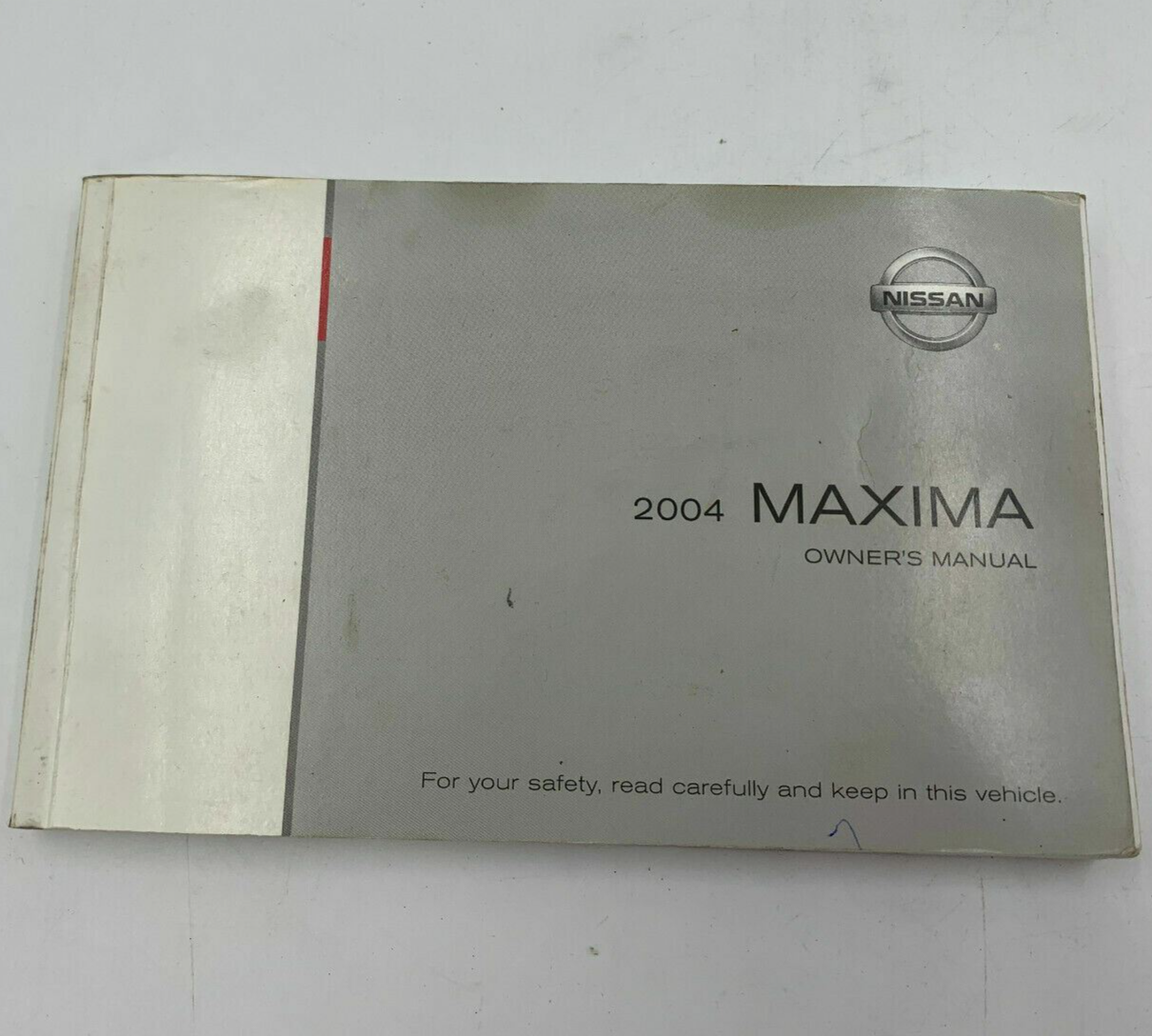 2004 Nissan Maxima Owners Manual OEM D02B25088