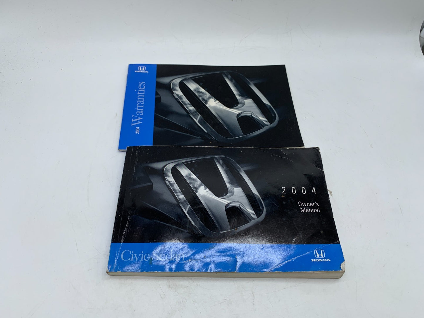 2004 Honda Civic Sedan Owners Manual Set OEM C02B01016
