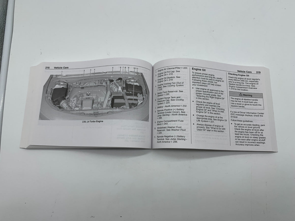 2020 Chevrolet Malibu Owners Manual Set OEM C03B23012