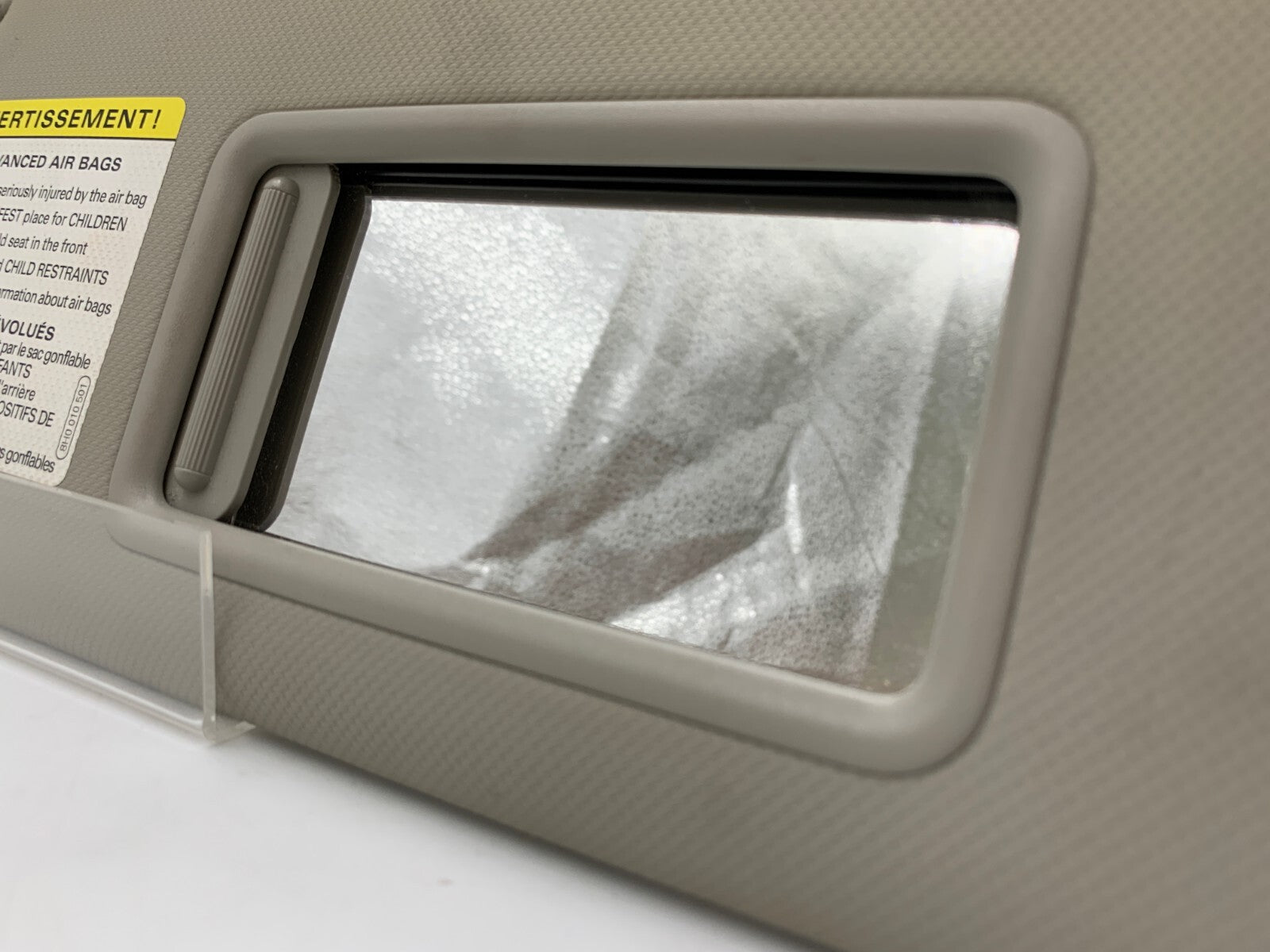 2009-2012 Audi Q5 Passenger Sun Visor Gray Illuminated OEM D01B06022