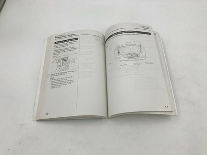 2008 Mazda 3 Mazda3 Owners Manual OEM