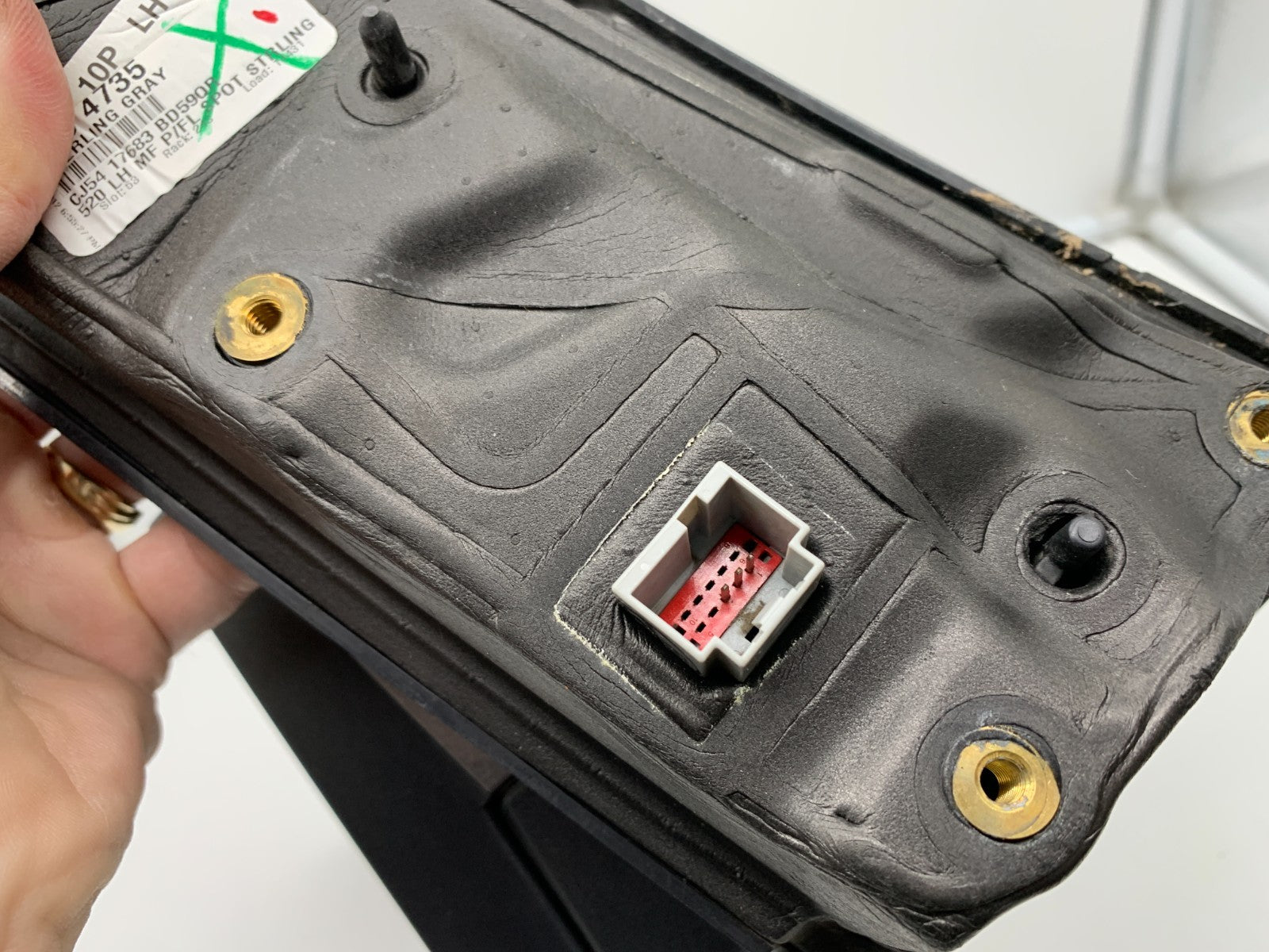 2013-2016 Ford Escape Driver Side View Power Door Mirror Sterling Gray OEM