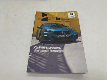 2021 BMW 2 Series Gran Coupe Owners Manual Set with Case OEM R01B10010