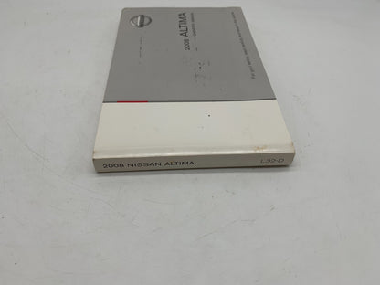 2008 Nissan Altima Owners Manual OEM A01B47006