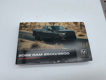2022 Ram 1500 Owners Manual Set OEM D03B34013