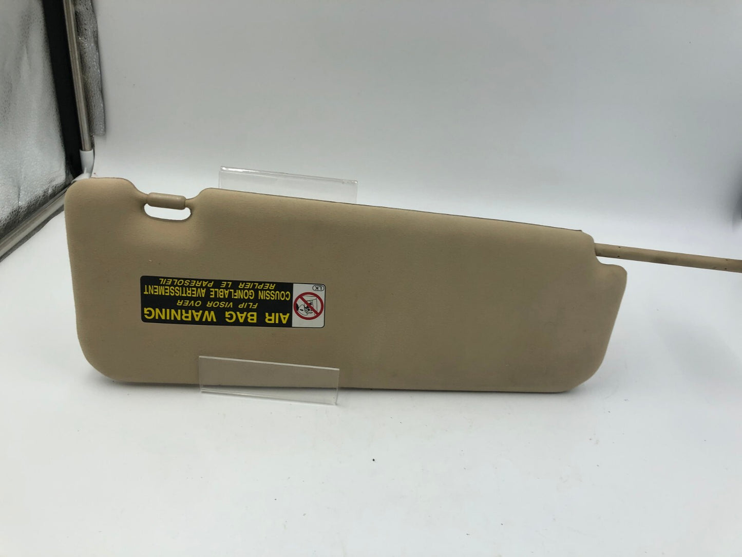 2007-2009 Lexus ES350 Driver Sun Visor Tan Illumination OEM C04B38049