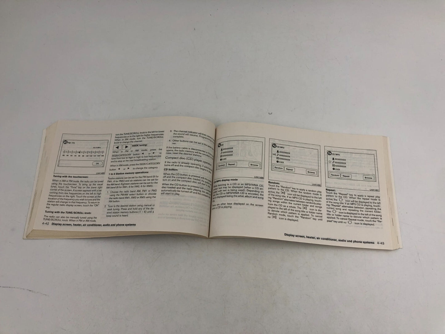 1999 Chevrolet Prizm Owners Manual Case Only OEM A03B31049