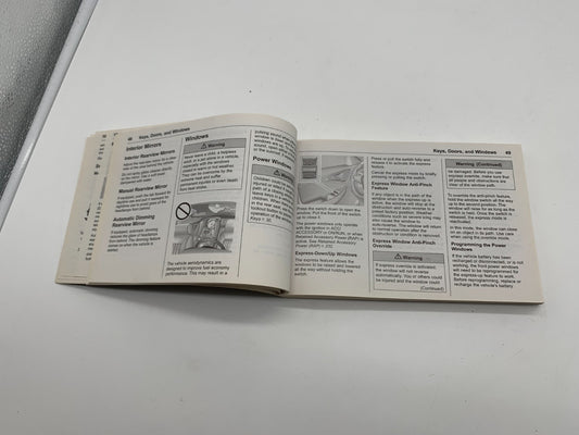 2016 Chevrolet Malibu Owners Manual OEM C02B56003