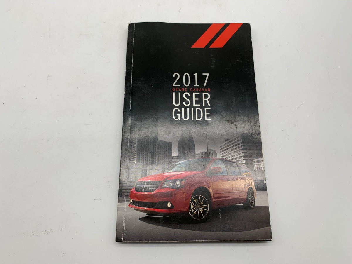 2017 Dodge Grand Caravan Owners Manual Set with Case OEM R01B29026