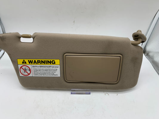 2001-2005 Honda Civic Passenger Sun Visor Beige OEM B01B28004