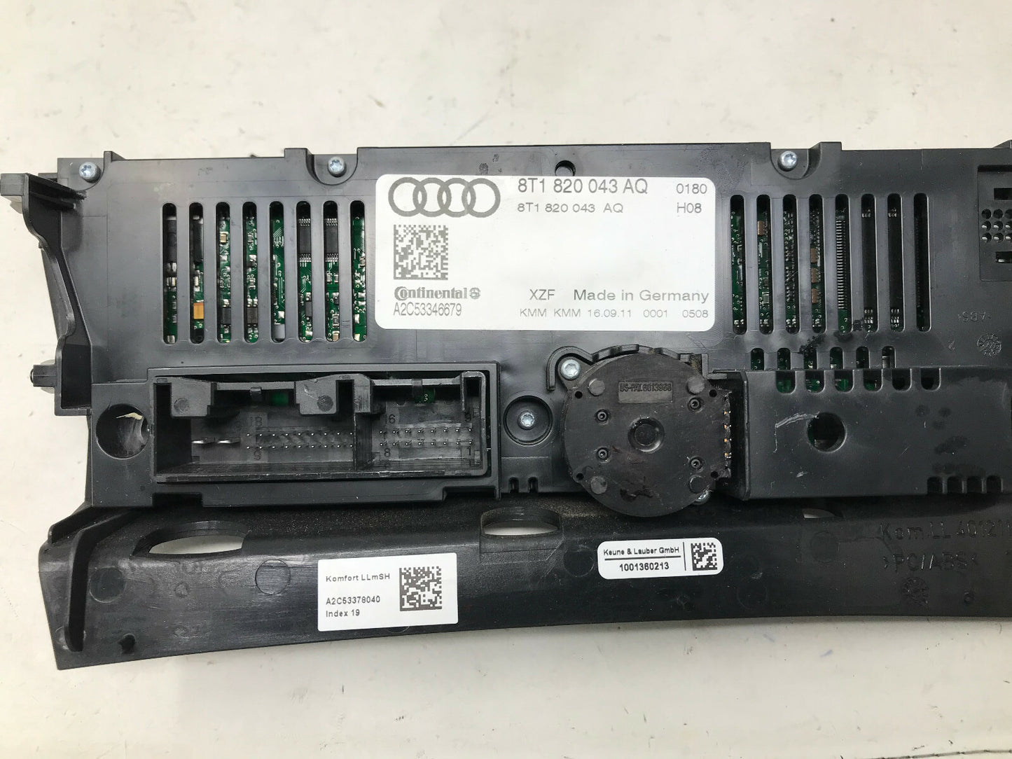 2008-2013 Audi A5 AC Heater Climate Control Unit OEM E01B13013