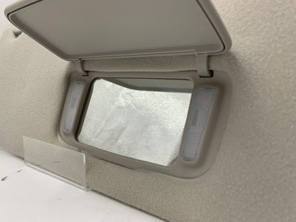 2005-2010 Toyota Sienna Passenger Sun Visor Gray Illuminated OEM C04B08032