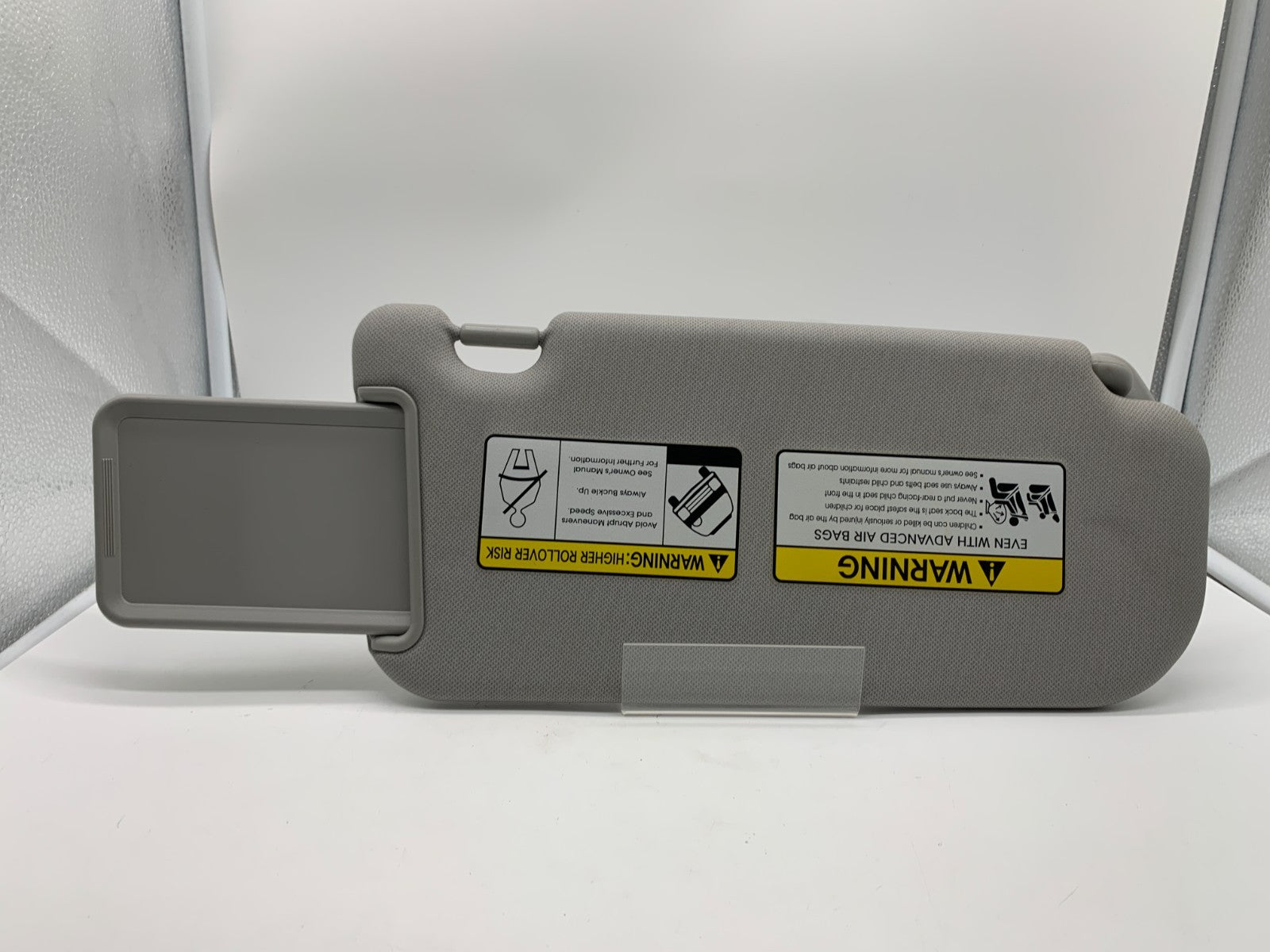 2010-2011 Hyundai Tucson Driver Sun Visor Gray OEM C01B15003