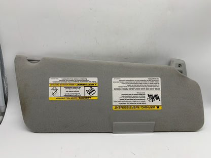 2004-2008 Ford F-150 Driver Sun Visor Gray OEM D03B33041