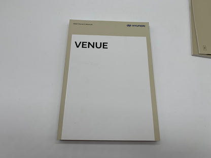 2022 Hyundai Venue Owners Manual Set OEM D02B15031