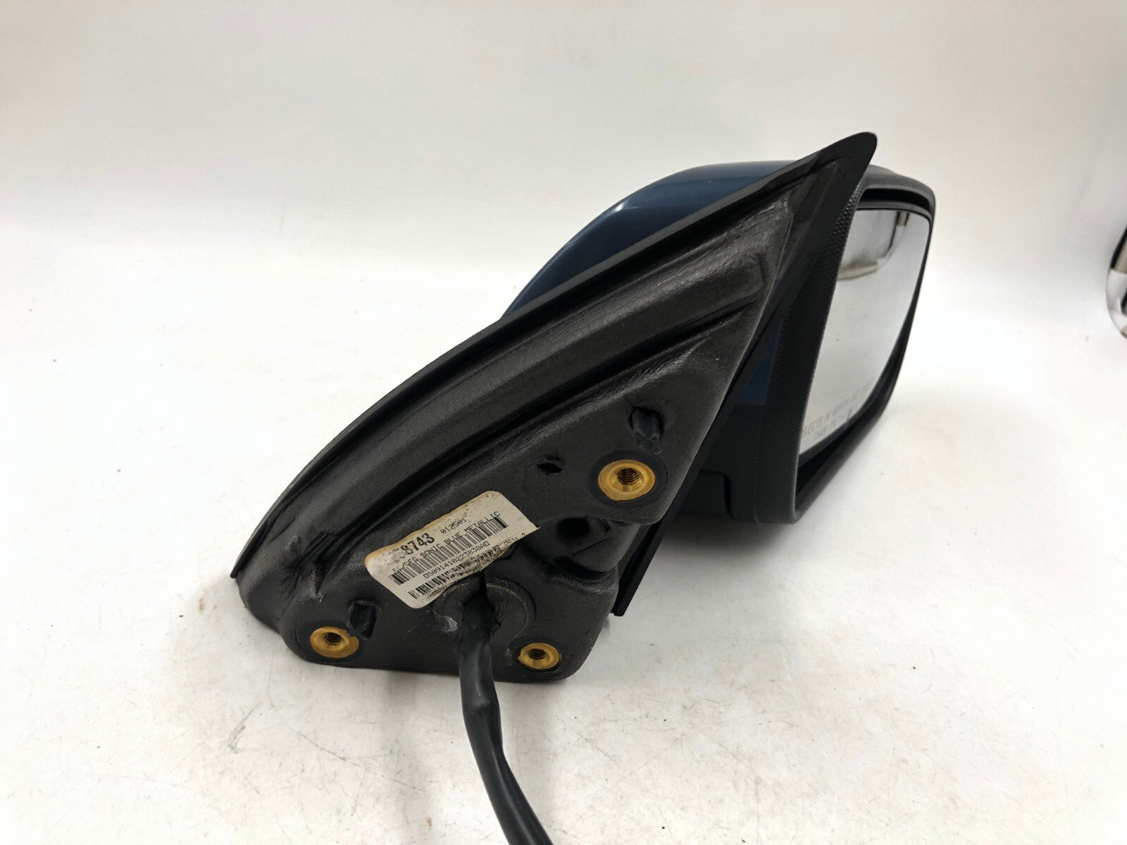 2010-2011 Chevrolet Equinox Passenger View Power Door Mirror Blue OEM