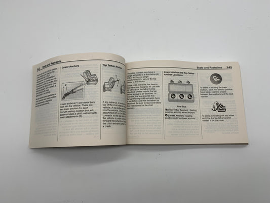 2013 Chevrolet Malibu Owners Manual OEM C03B05063