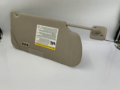2009-2012 Ford Flex Driver Sun Visor Beige Illuminated OEM D01B54081