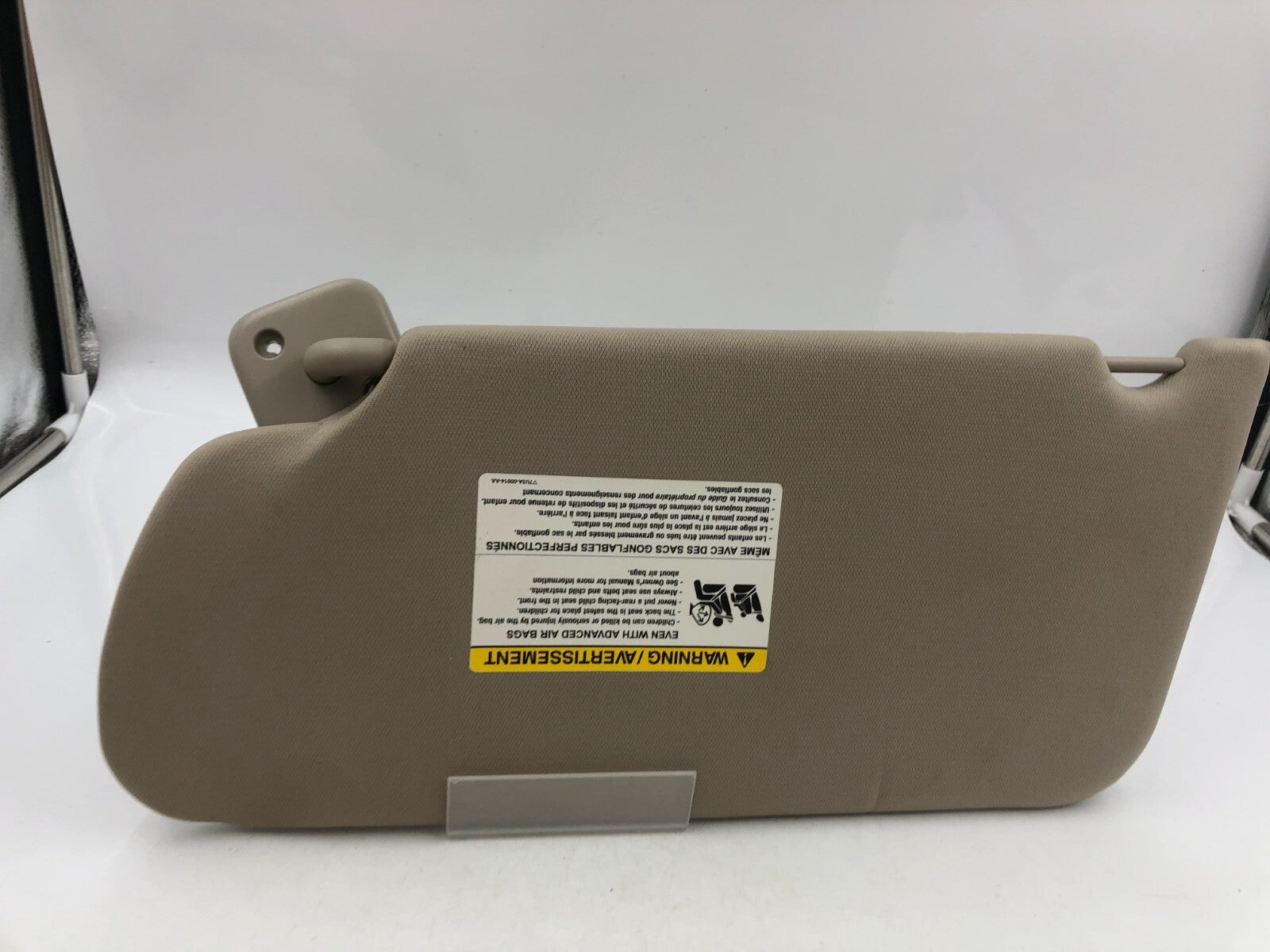 2009-2012 Ford Flex Passenger Sun Visor Shade Tan Illuminated OEM G04B50052