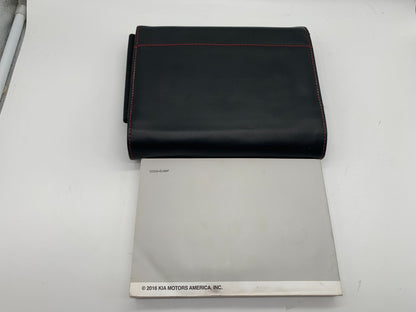 2016 Kia Optima Owners Manual with Case OEM A02B55010