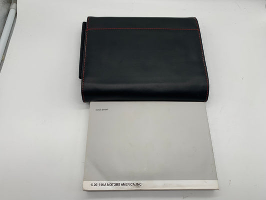 2016 Kia Optima Owners Manual with Case OEM A02B55010