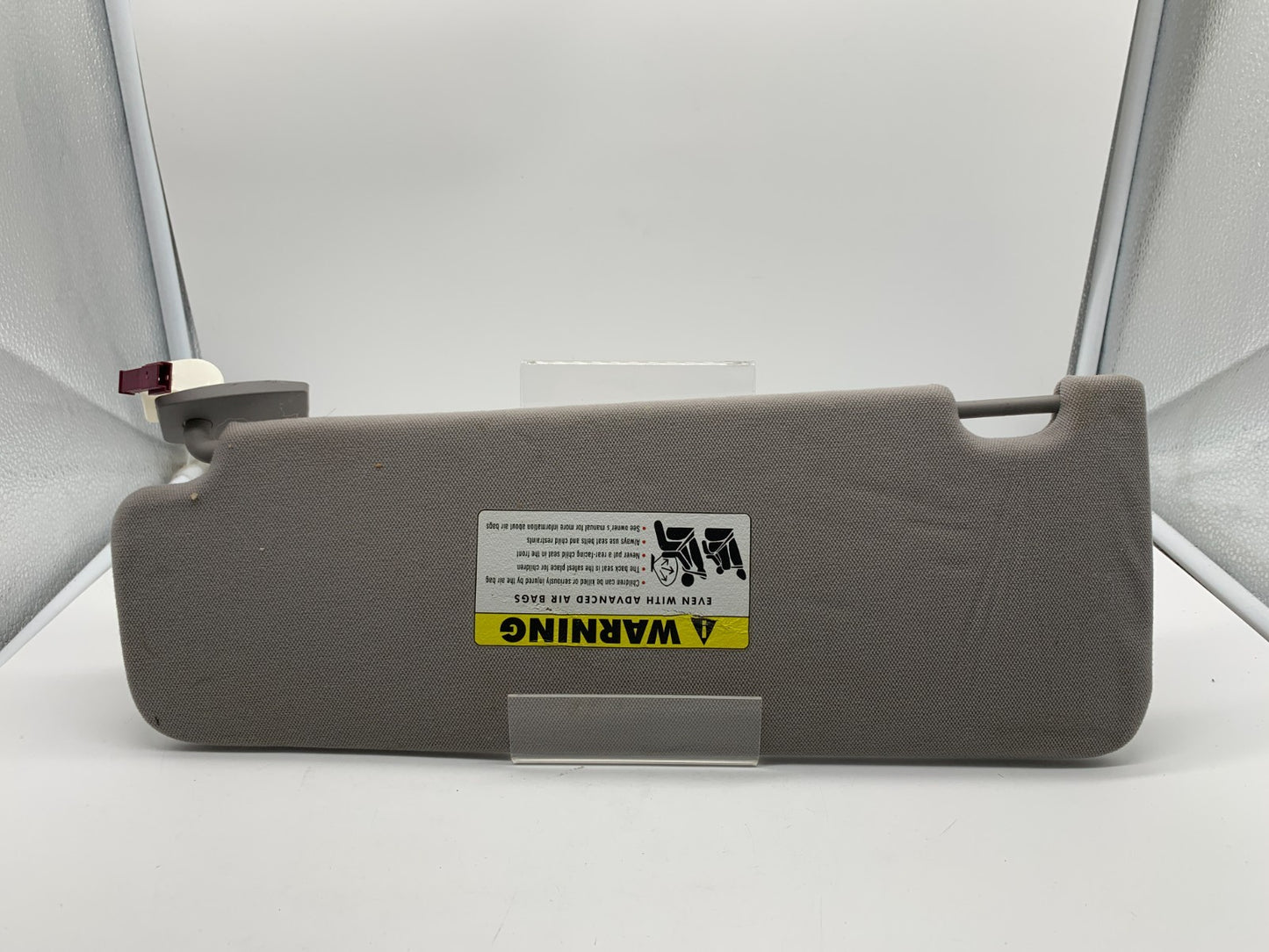 2009-2015 BMW 750i Passenger Sun Visor Gray Illuminated OEM A01B41010