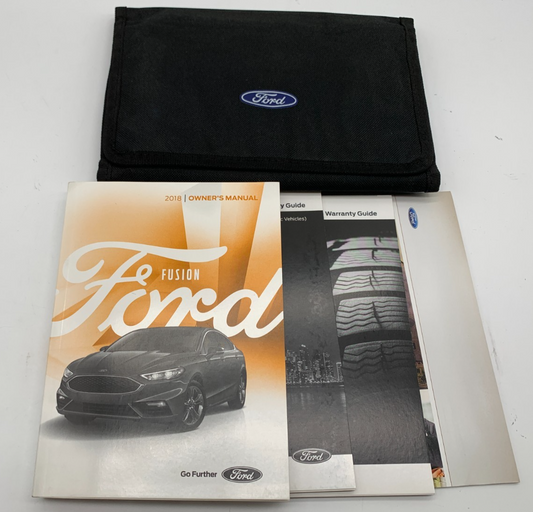 2018 Ford Fusion Owners Manual Set with Case OEM C03B65012