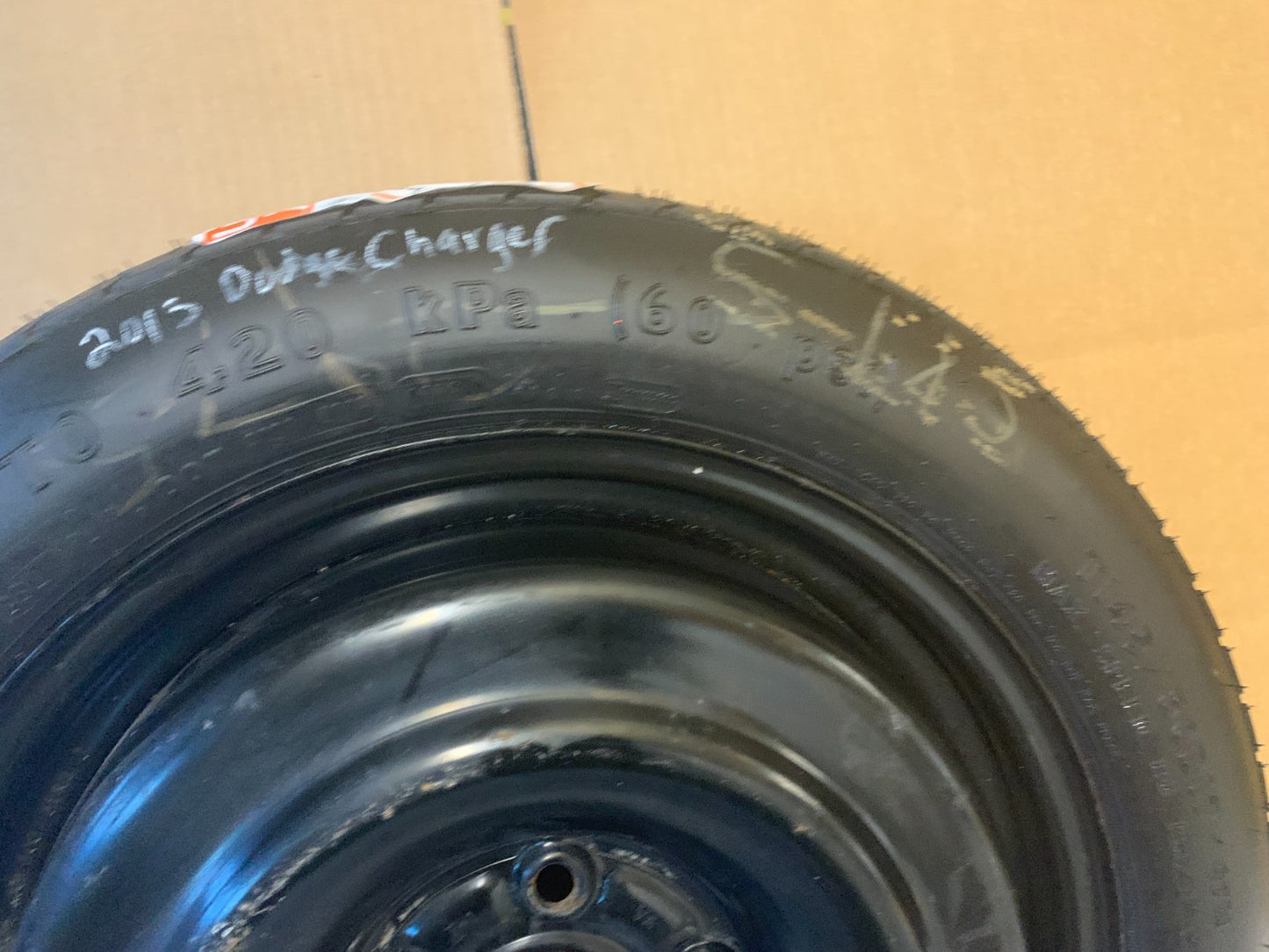 2006-2022 Dodge Charger 17" Spare Tire Wheel Compact Donut T145/80D17