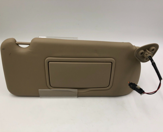 2004-2009 Cadillac SRX Passenger Sun Visor Beige Illuminated OEM A02B14092