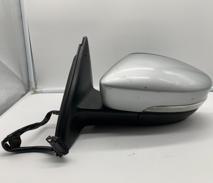 2011-2014 Volkswagen Jetta Driver Side View Power Door Mirror Silver C03B66014