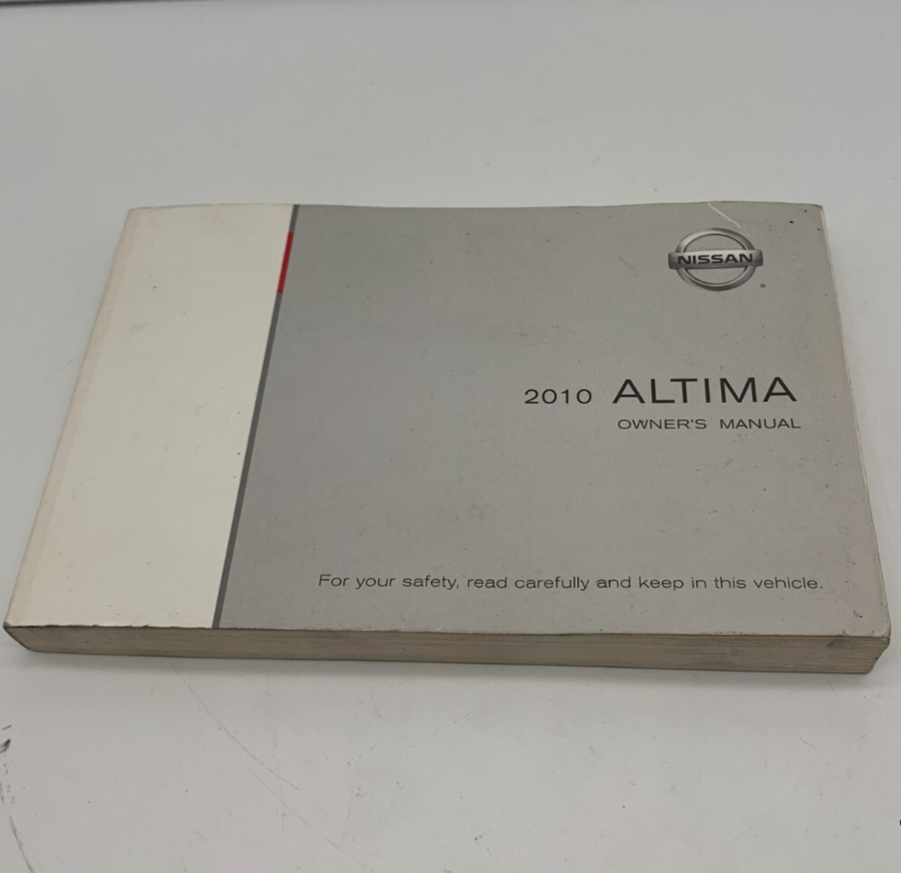 2010 Nissan Altima Owners Manual OEM A02B09013