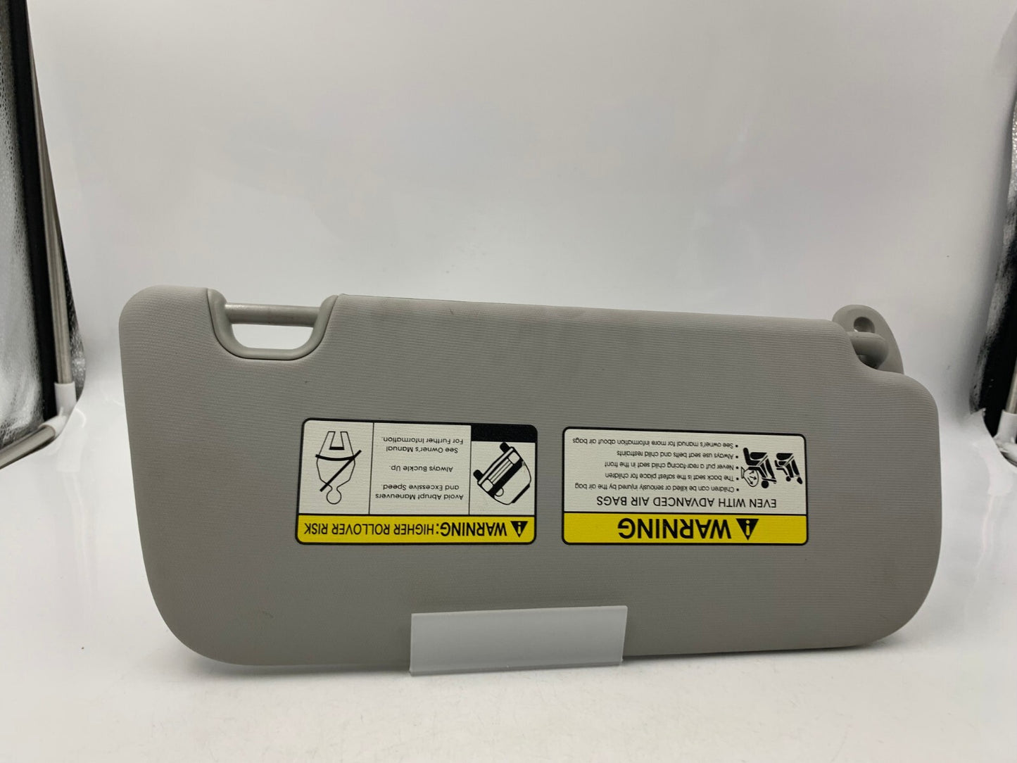 2014-2019 Kia Soul Driver Sun Visor Gray OEM B02B44022