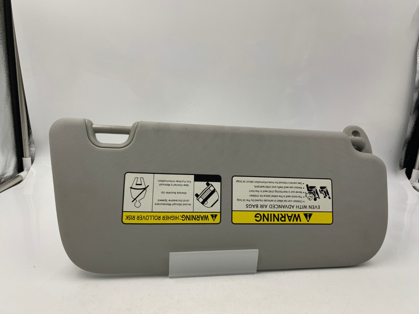 2014-2019 Kia Soul Driver Sun Visor Gray OEM B02B44022