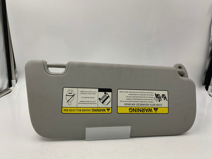 2014-2019 Kia Soul Driver Sun Visor Gray OEM B02B44022