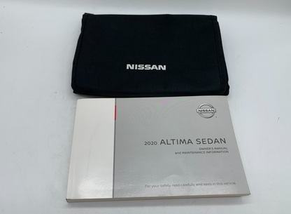 2020 Nissan Altima Sedan Owners Manual Set with Case OEM D01B10040