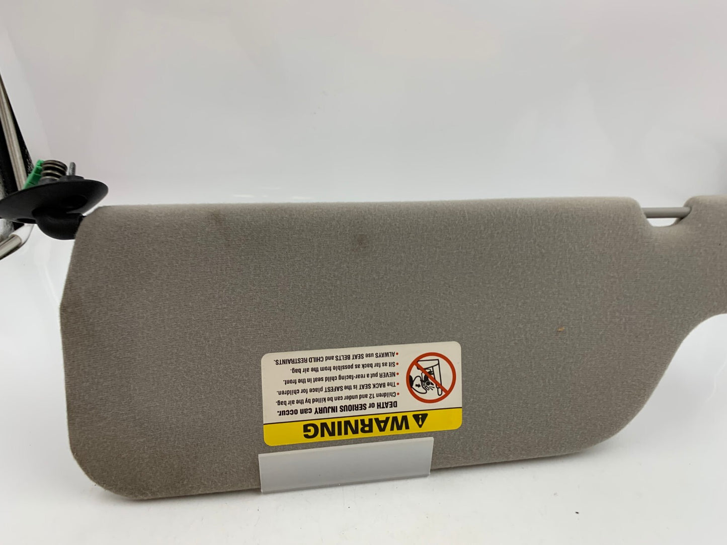 2001-2003 Ford Windstar Passenger Sun Visor Gray Illuminated OEM E02B62006