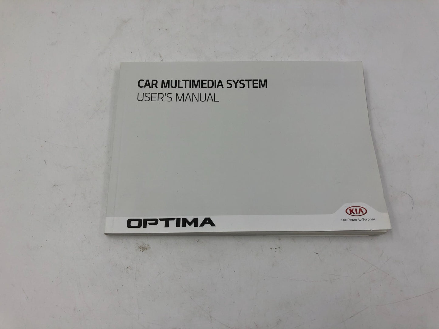2018 Kia Optima Owners Manual Set with Case OEM A04B05008