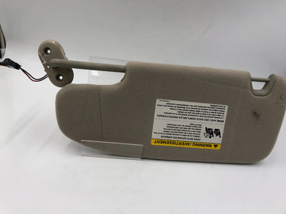 2006-2009 Mercury Milan Passenger Sun Visor Gray Illumination OEM E01B12006