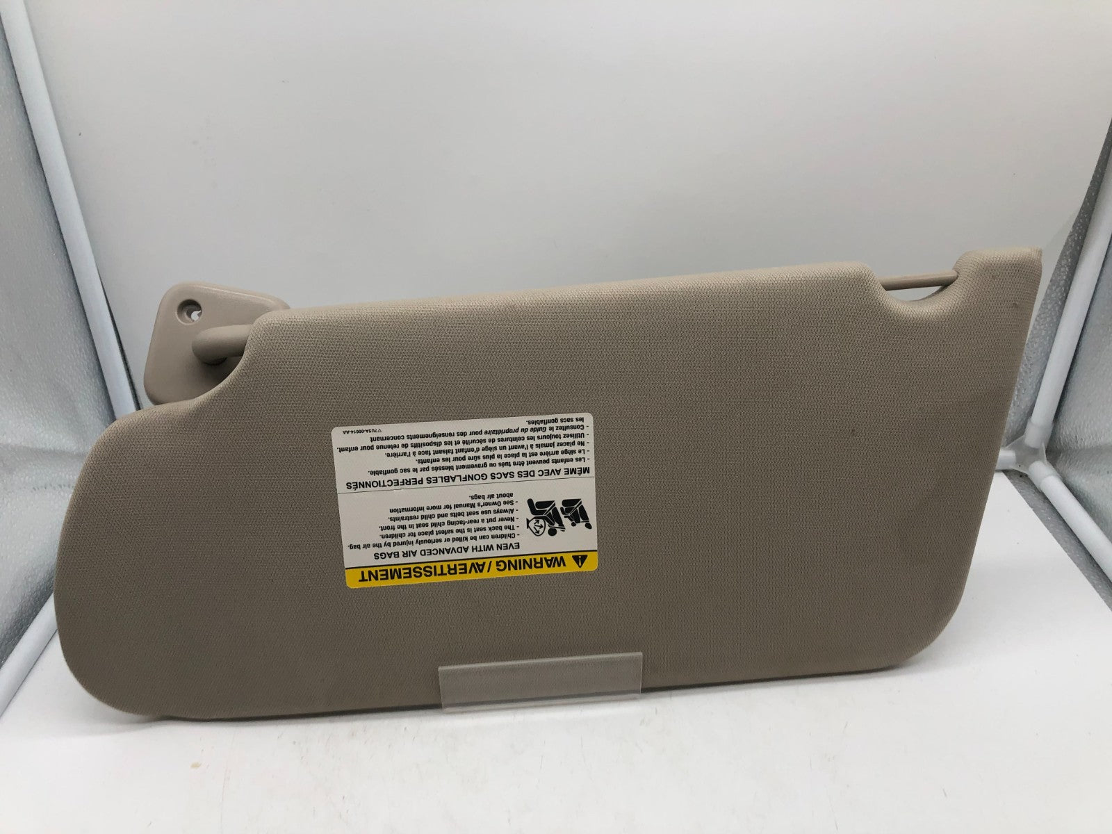 2009-2012 Ford Flex Passenger Sun Visor Tan Illuminated OEM A01B20022