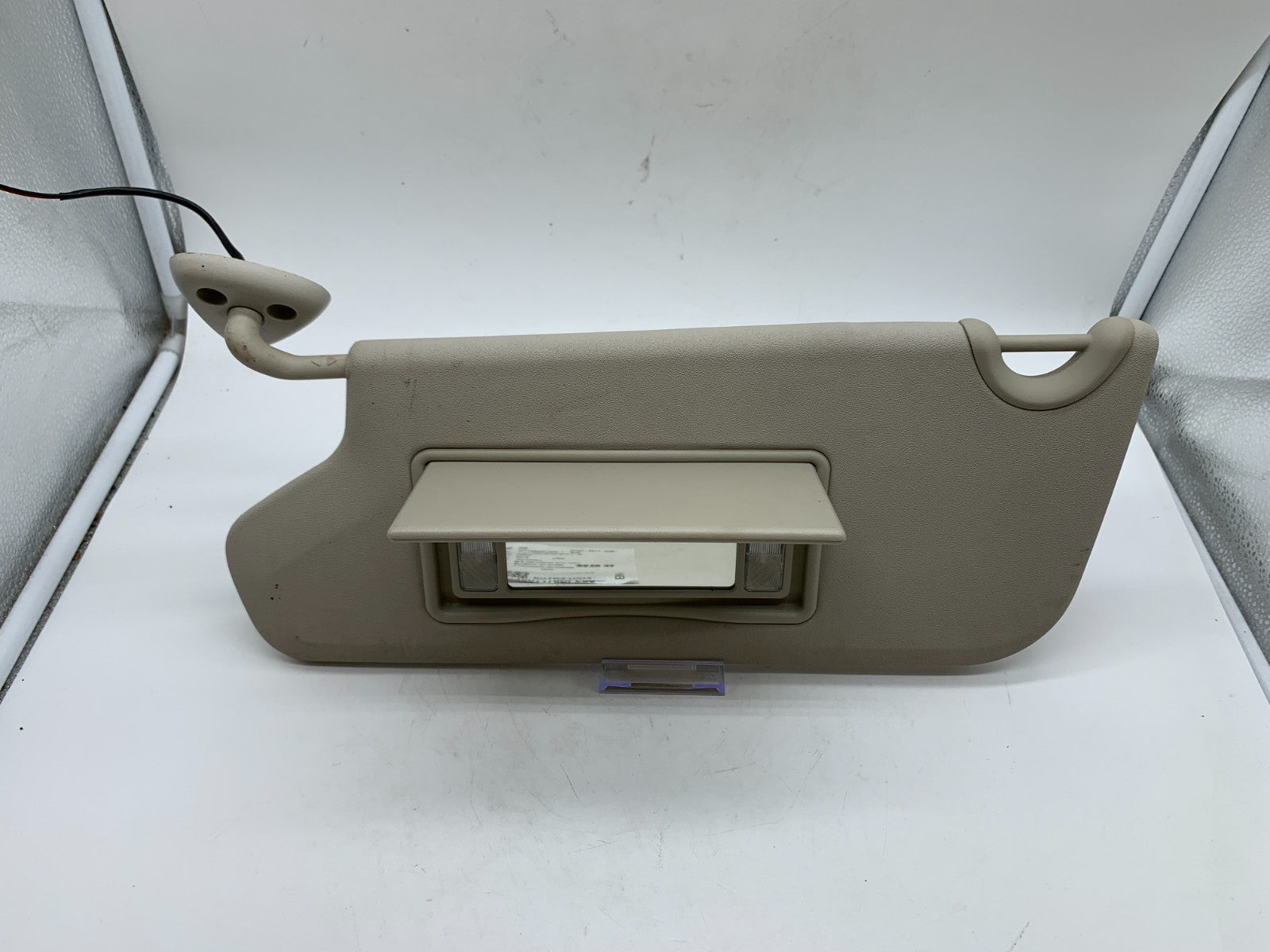 2011-2020 Dodge Journey Driver Sun Visor Gray Illuminated OEM B01B27002