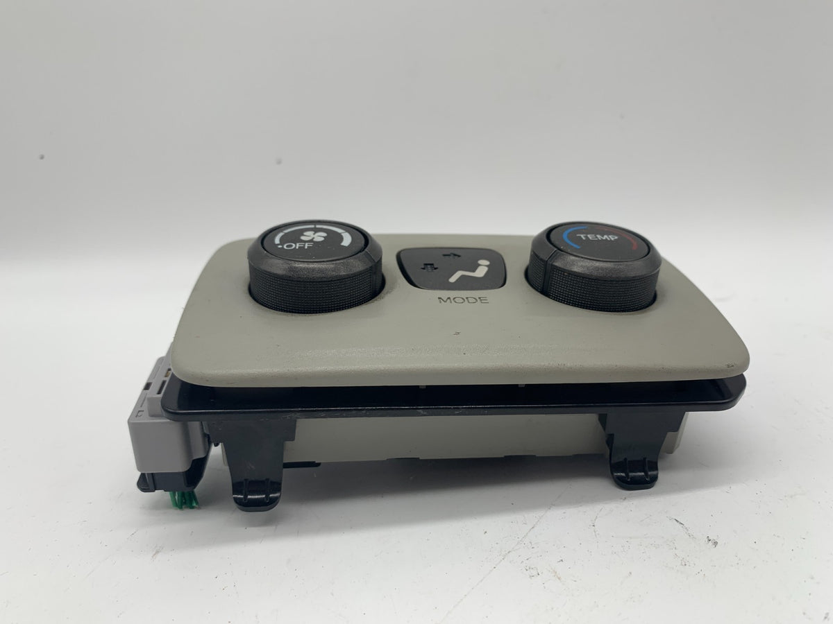 2011-2014 Toyota Sienna Rear Manual Climate Control AC Heater Roof Mount OEM