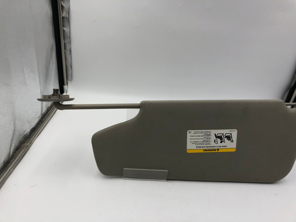 2006-2010 Jeep Commander Passenger Sun Visor Gray OEM B03B02021