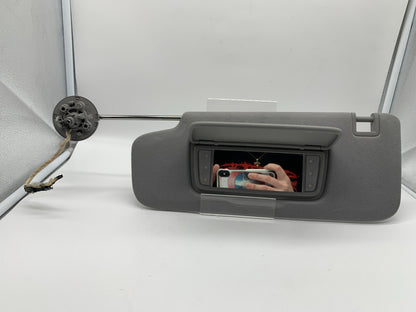 2018-2019 Chevrolet Equinox Driver Sun Visor Illuminated Gray D01B22007