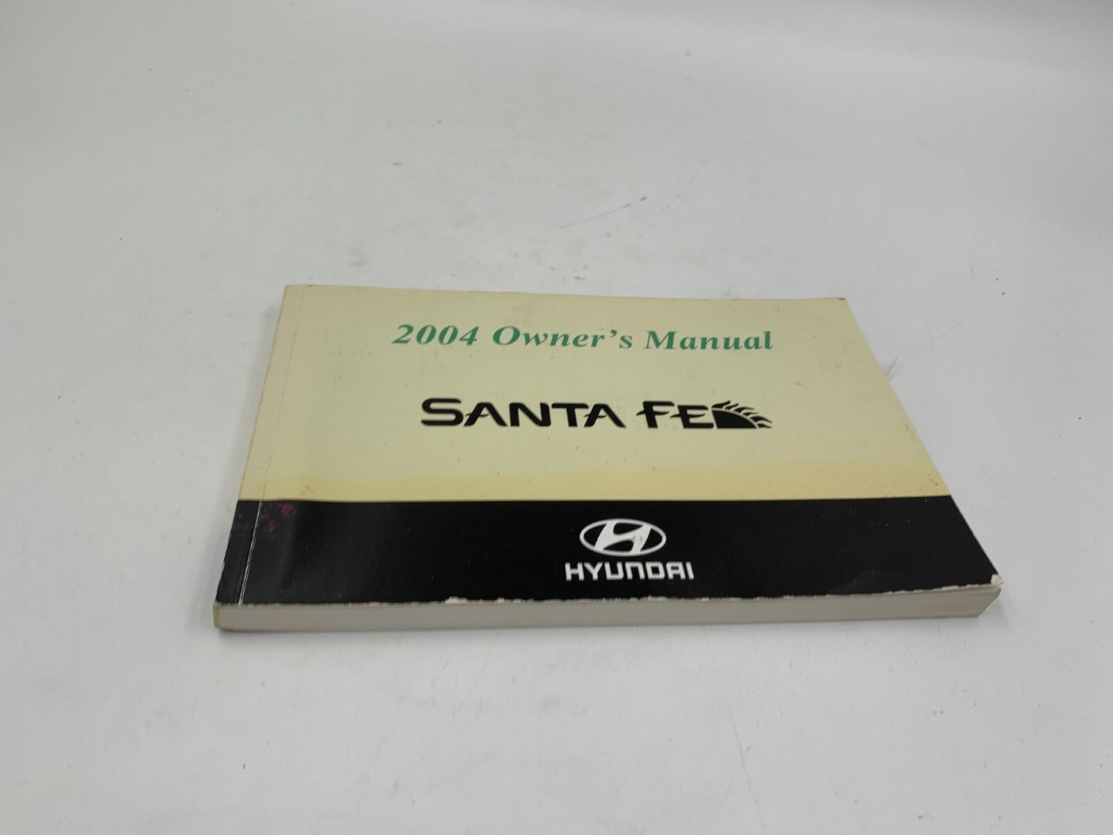 2004 Hyundai Santa FE Owners Manual OEM C04B59007