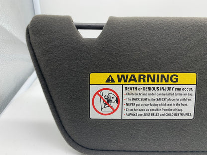 2001-2005 Ford Explorer Passenger Sun Visor Gray OEM A03B12001