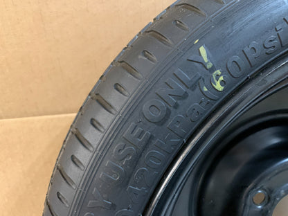 2014-2018 Mazda 3 Mazda3 16" Spare Tire T125/70D16 Compact Donut