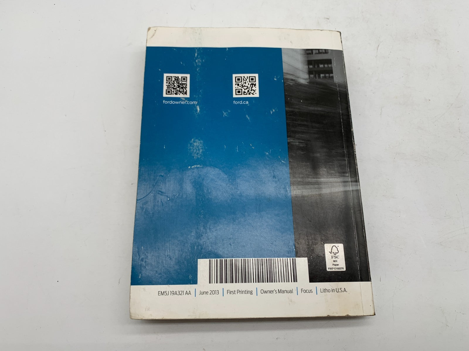 2014 Ford Focus Owners Manual Set OEM B04B24009