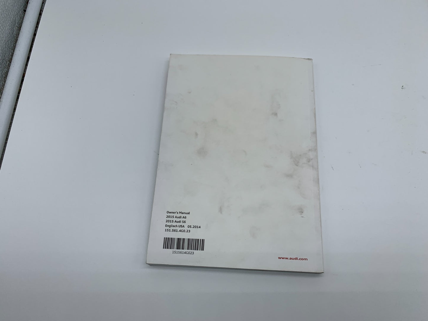 2015 Audi A6 Owners Manual Set OEM B04B49015